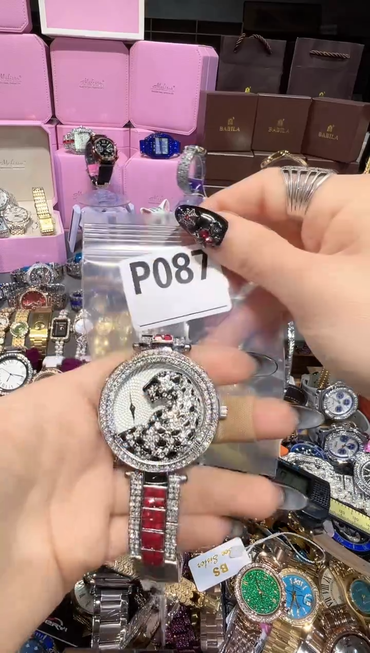 石英机芯不锈钢不锈钢直播定闪专用