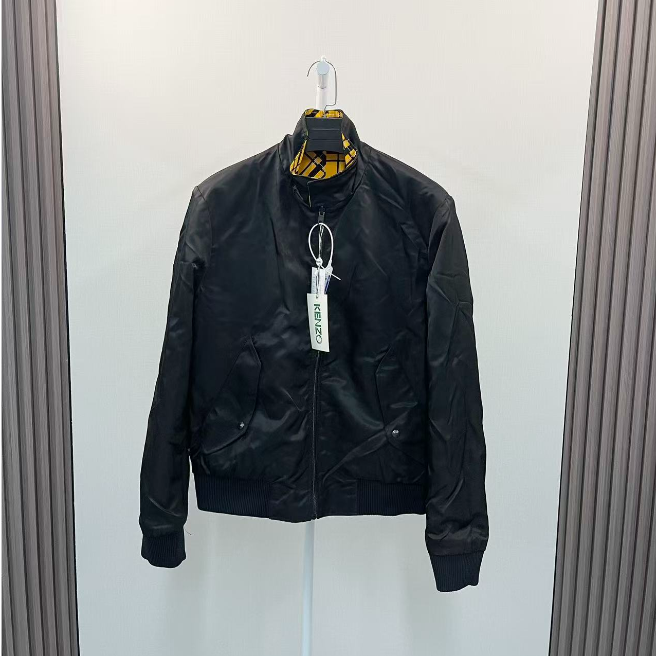 未使用 KENZO/肯佐 /双面穿字母logo夹克外套/尺码M