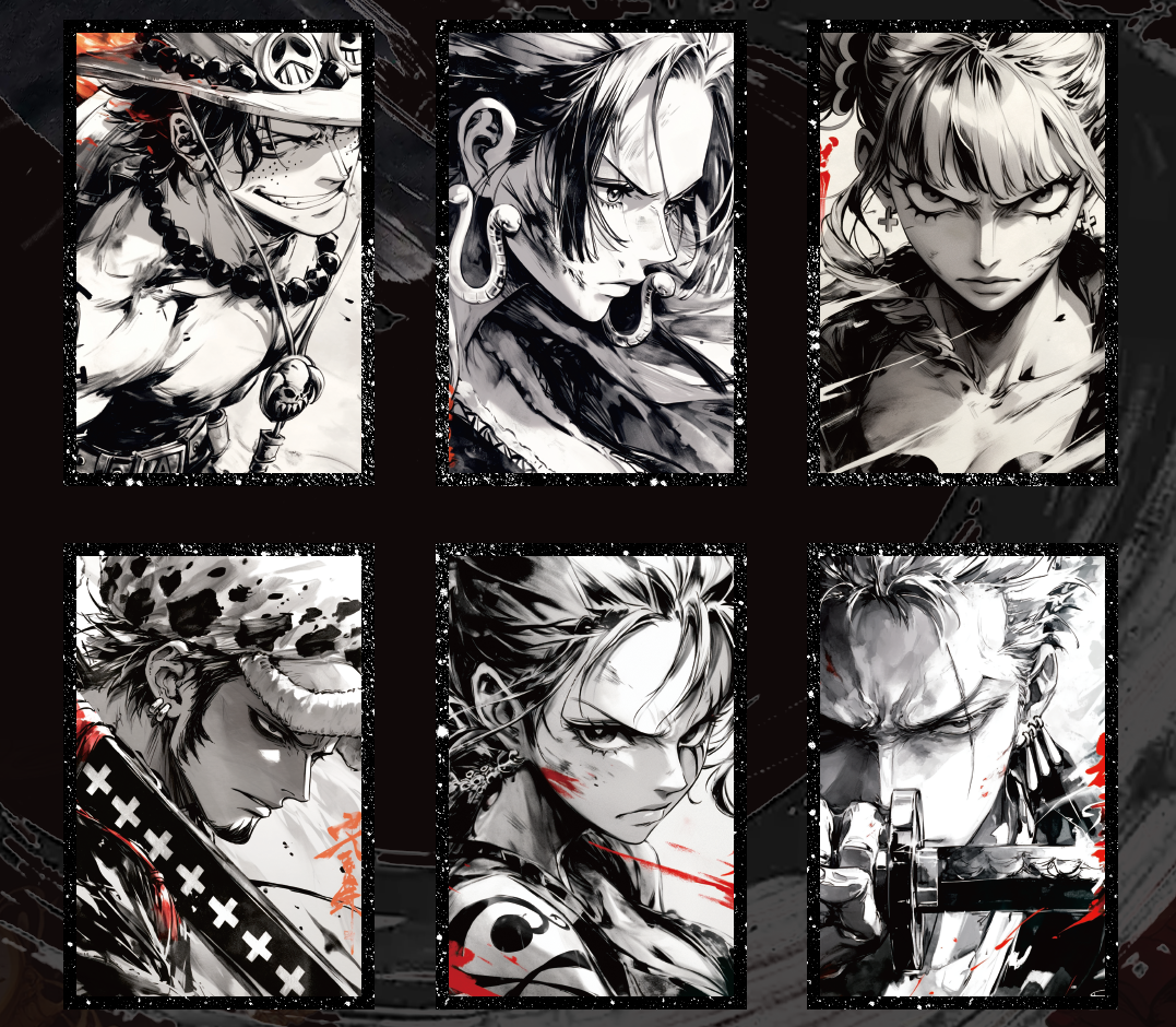 【万博海贼】航海王色纸第一弹国产二创（代拆）