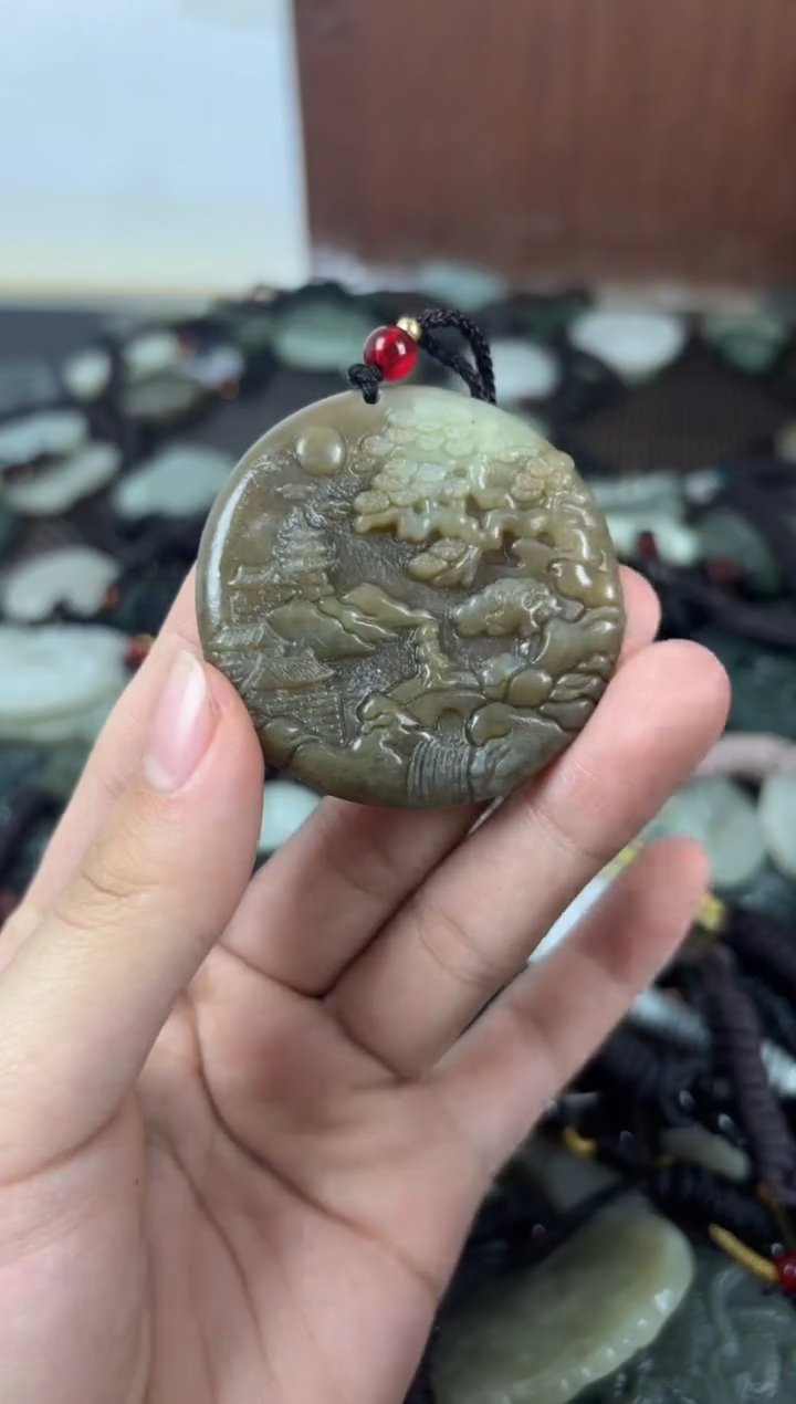 【闪购商品】和田玉颈饰未镶嵌1