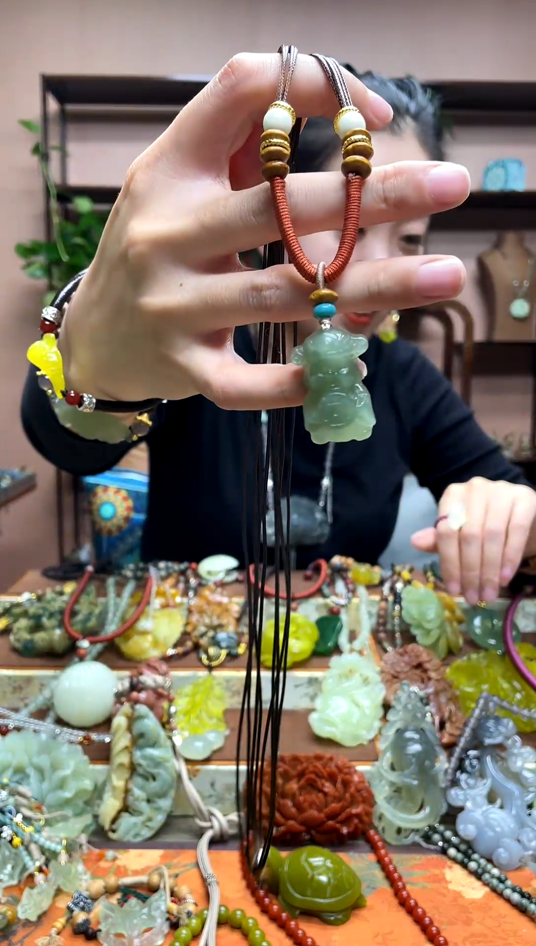 未镶嵌岫玉吊坠·3