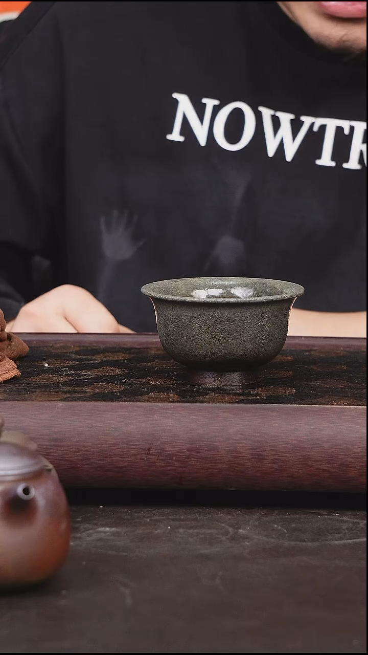 茶壶紫砂铭*柴烧 杯