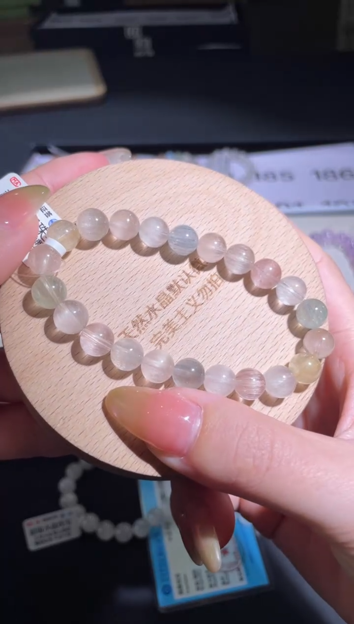 水晶手链未镶嵌185号多样性发货一X 8+