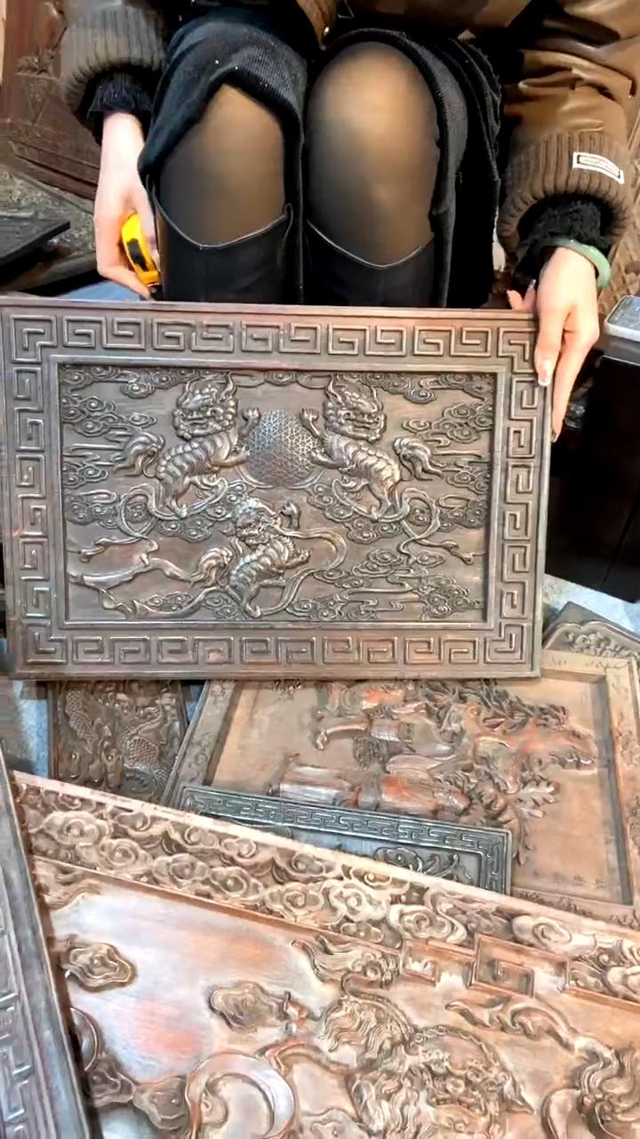 【闪购商品】木紫檀雕刻一物一拍一直播为准