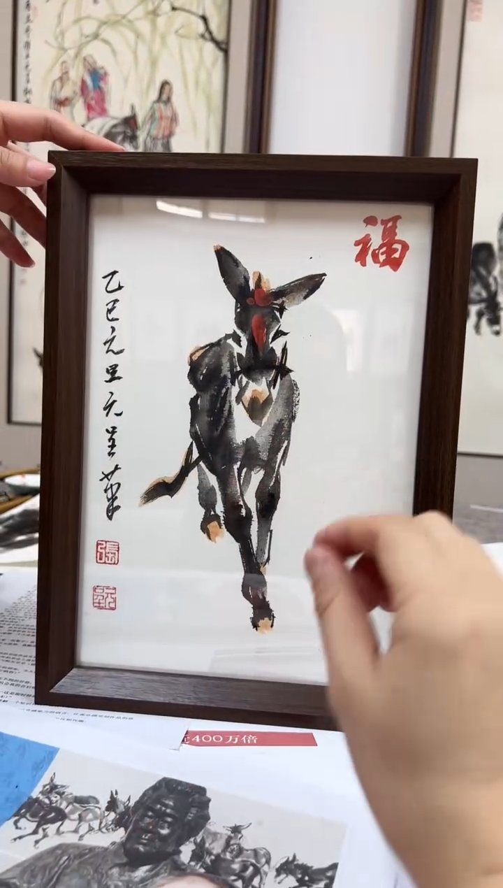 【闪购商品】国画张有涛老师绘画作品