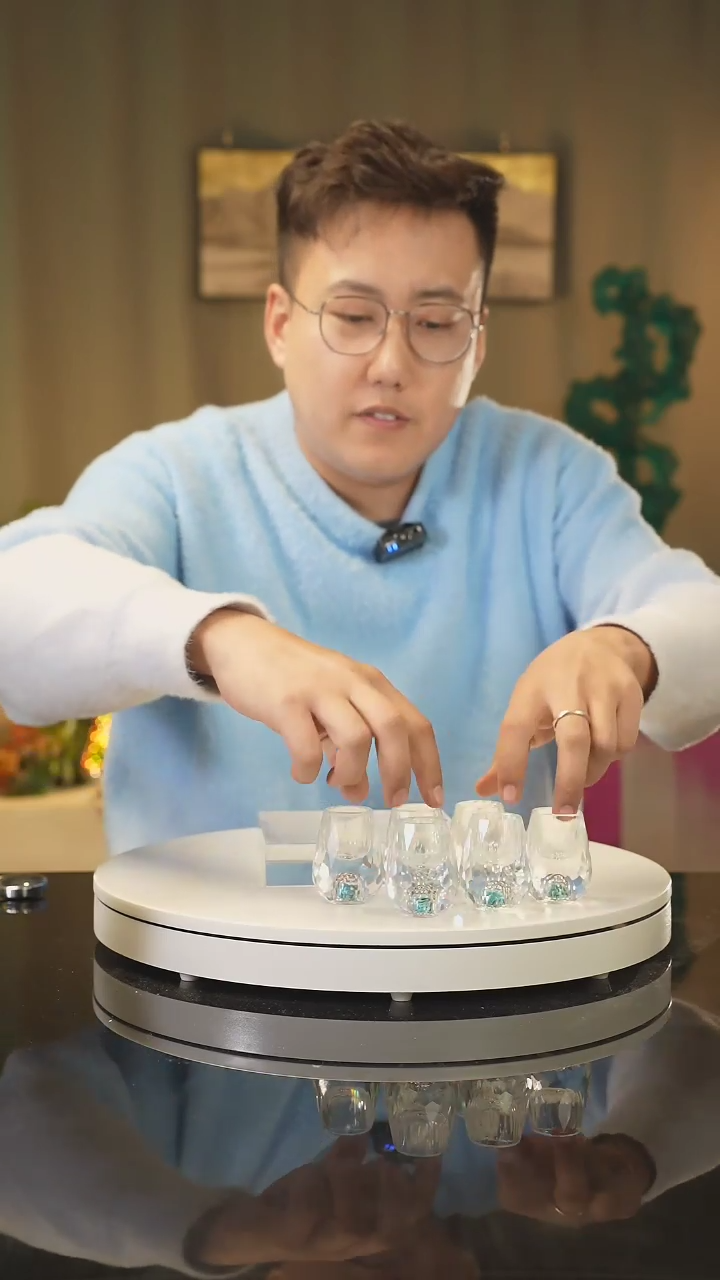 【闪购商品】雅致水晶琉璃 摆件 花器 果盘 茶酒具