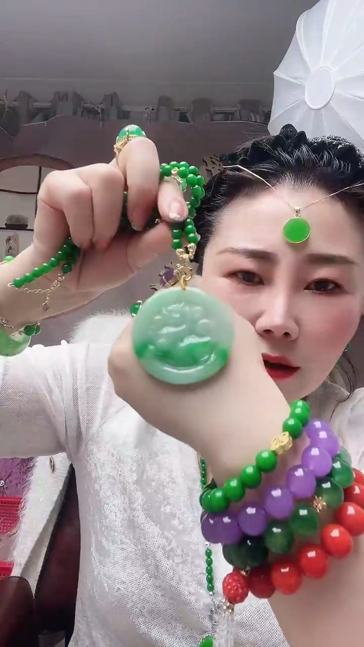 【闪购商品】砖雕绿色貔貅雕刻吊坠