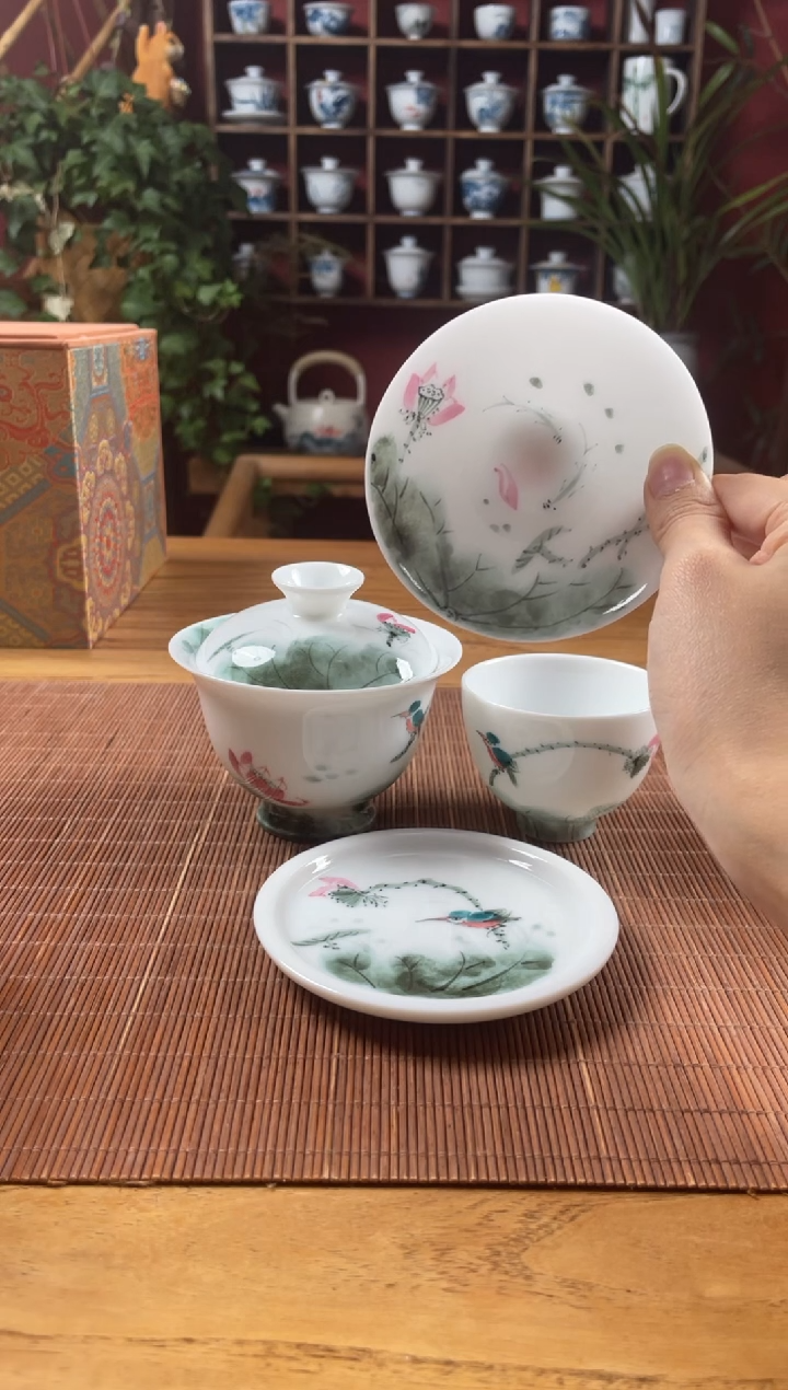 盖碗/杯群芳斋闪购链接（以闪拍图片为准）