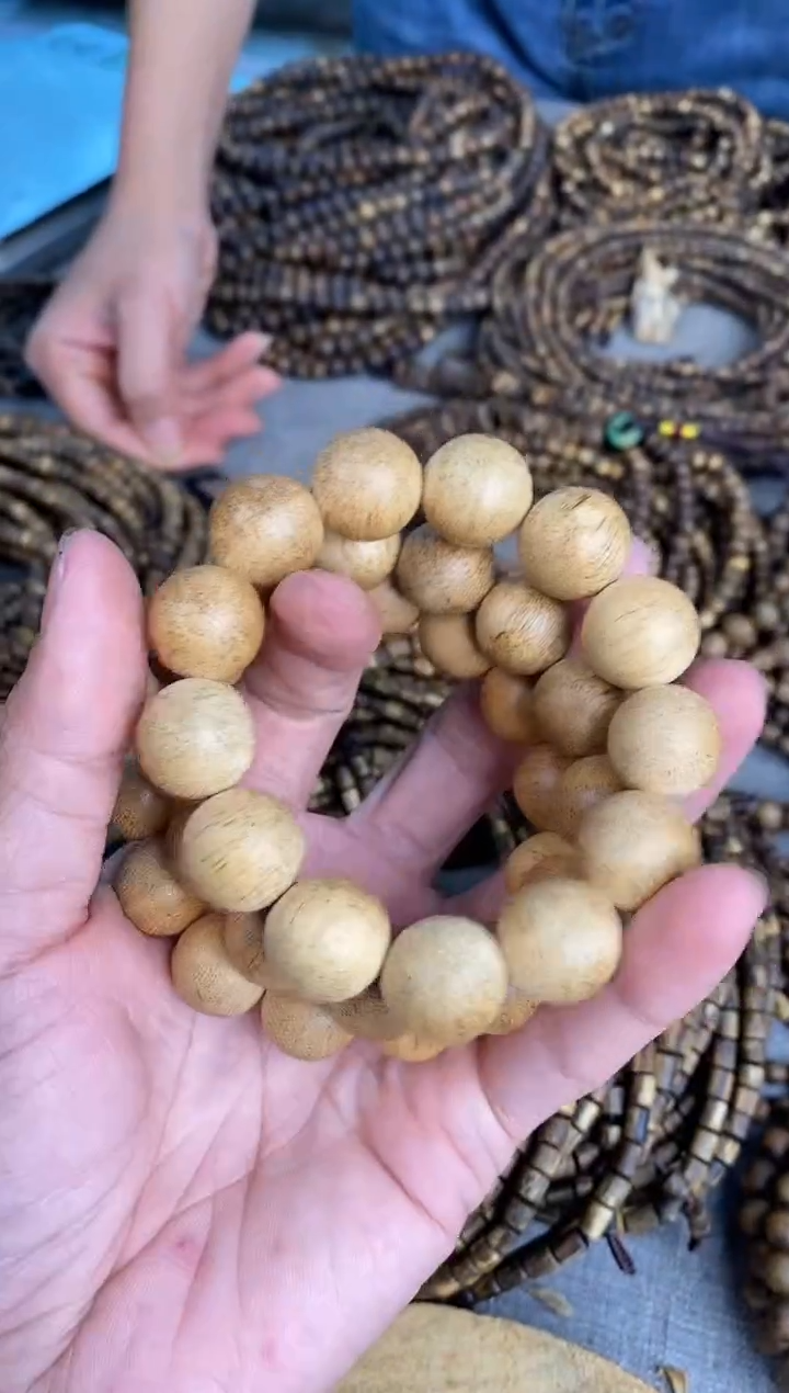 手串沉香原色圆珠单圈沉香手串多样性发一