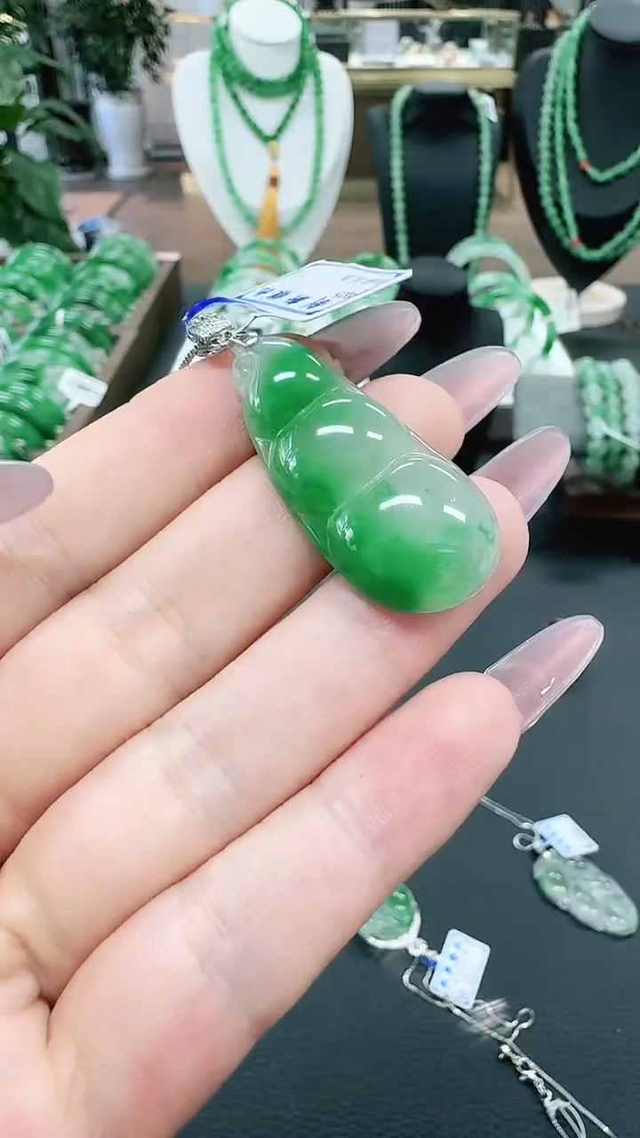 未镶嵌1石英质玉（非洲翠）/1286