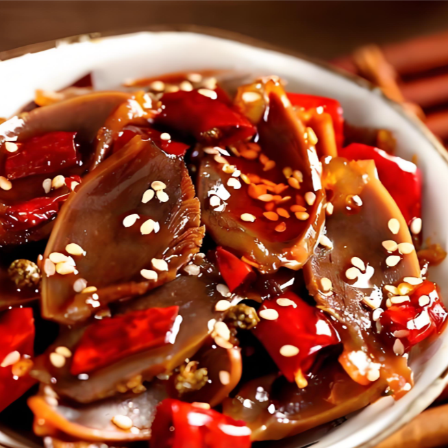 （鸡胗）香辣酱香五香鸡胗休闲追剧零食美味下饭下酒菜