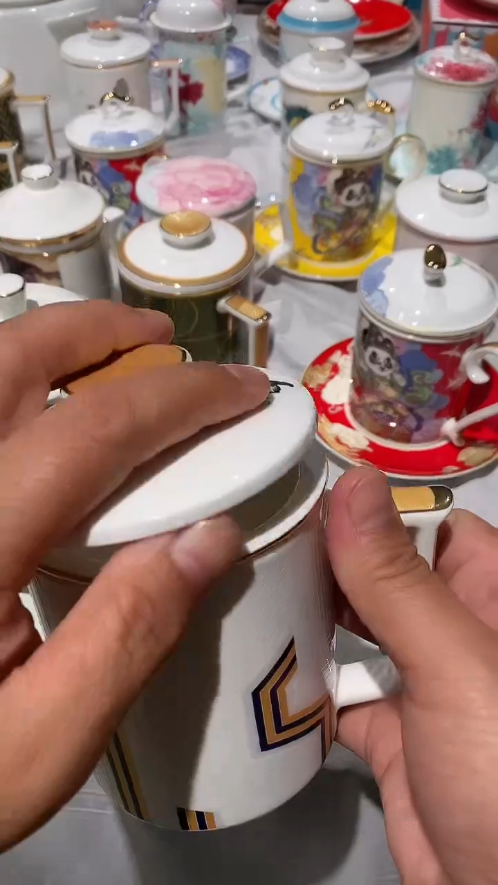 茶漏杯隆达骨质瓷