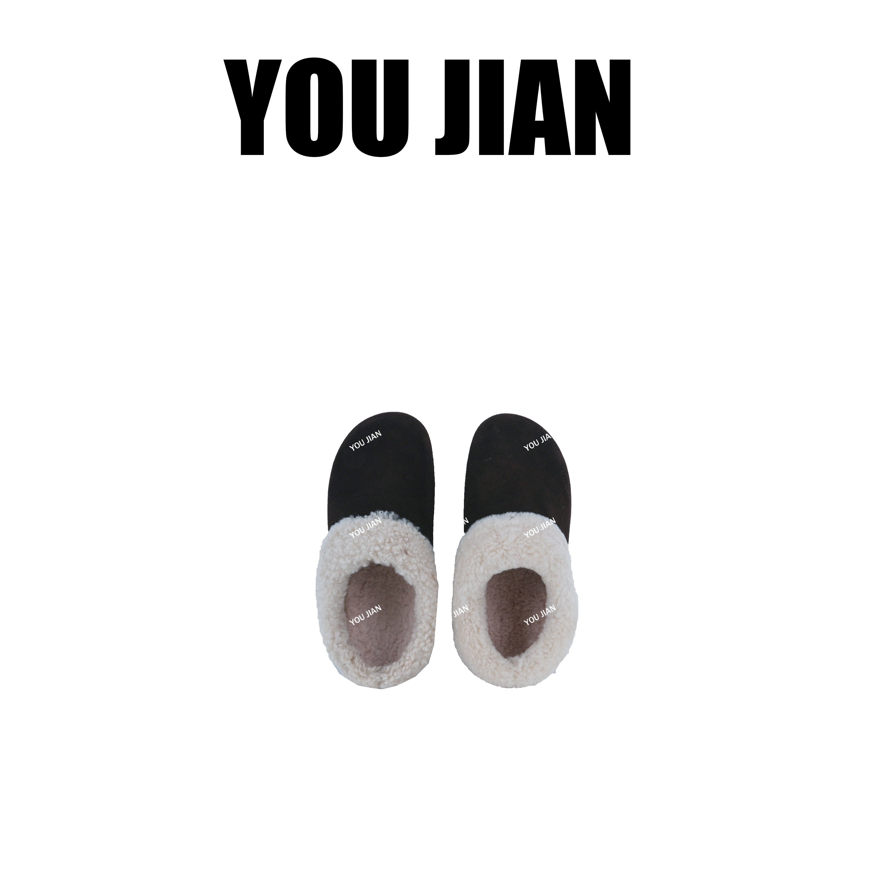 懒人小土豆鞋～一脚蹬真皮勃肯内里羊羔毛慵懒保暖好搭配