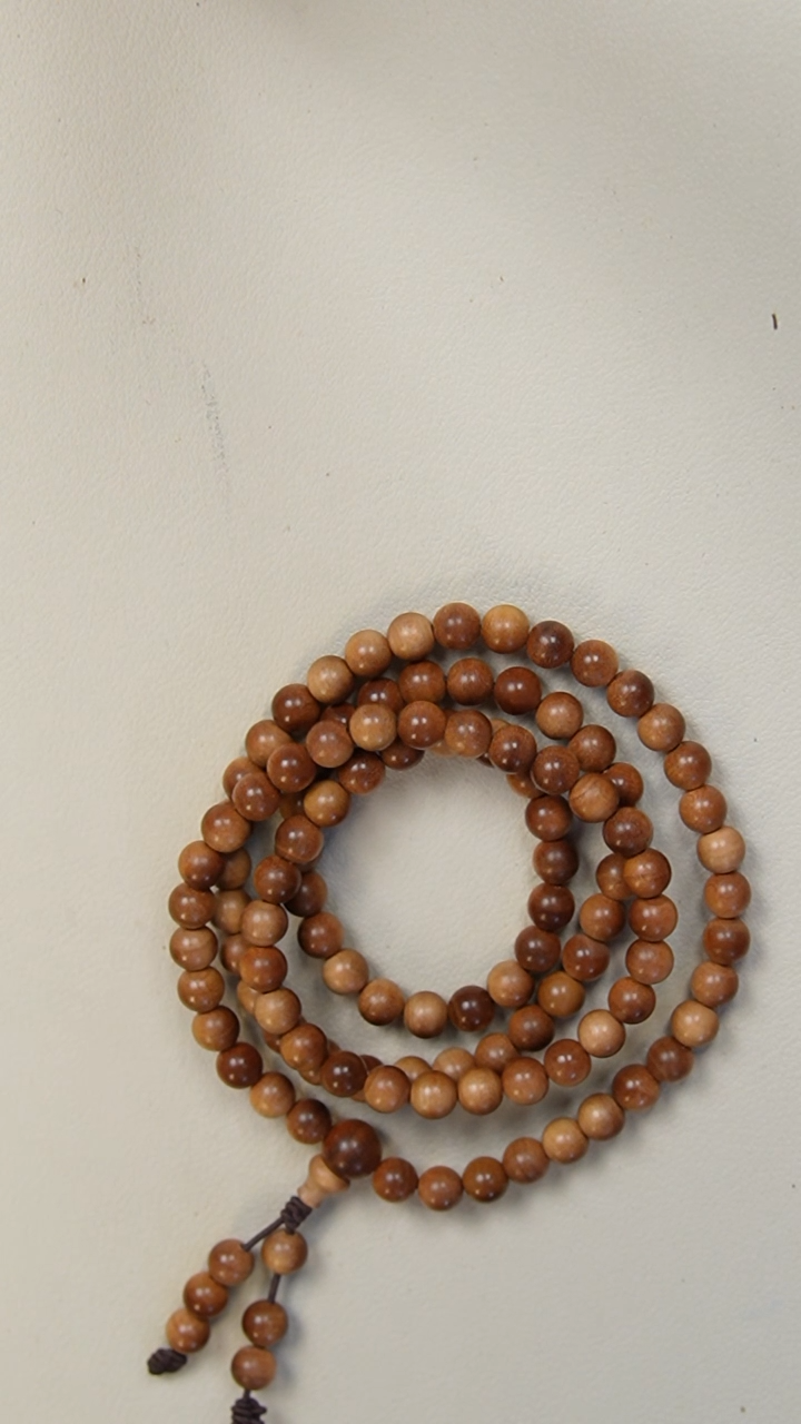 【闪购商品】老山檀香0.6圆珠多圈108颗供奉料