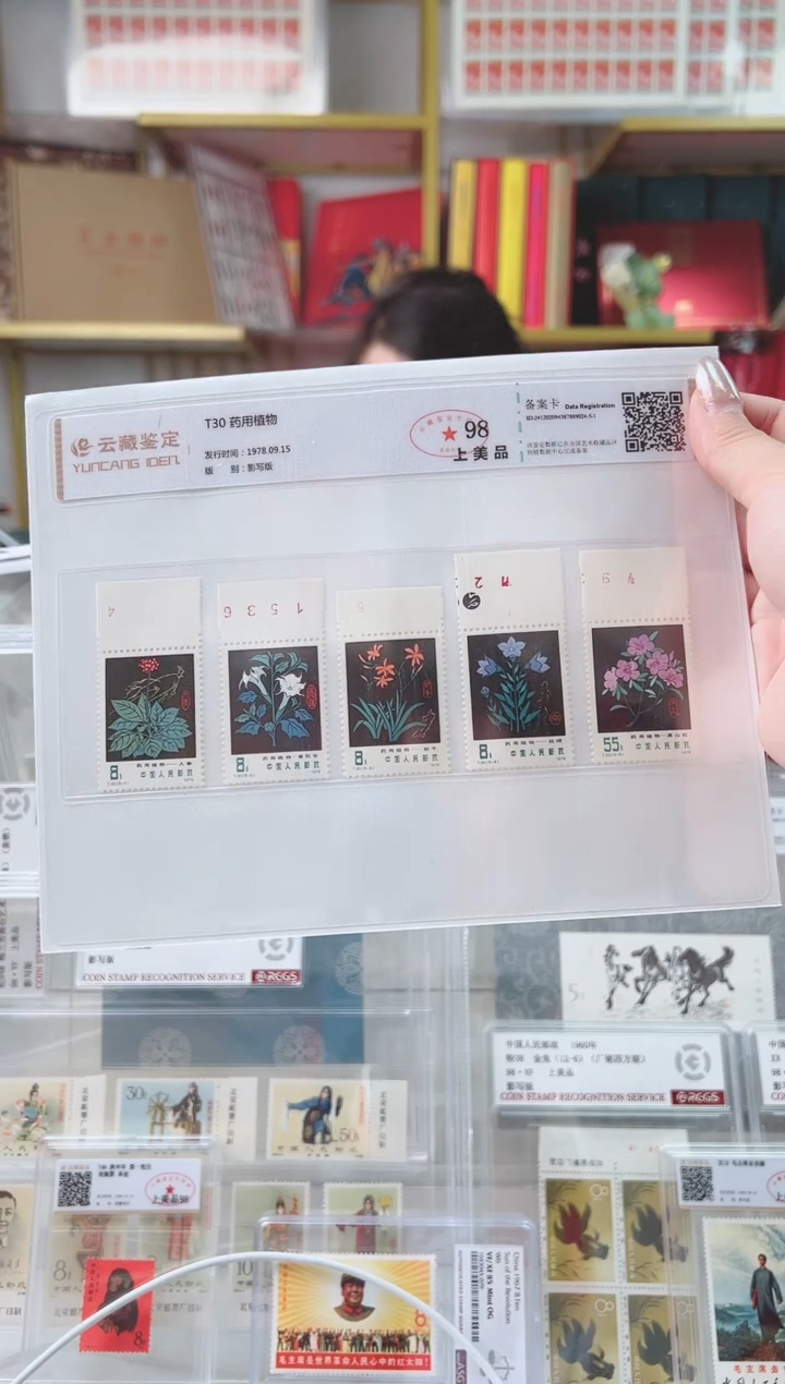 【闪购商品】t30 药用植物  全套 带边 