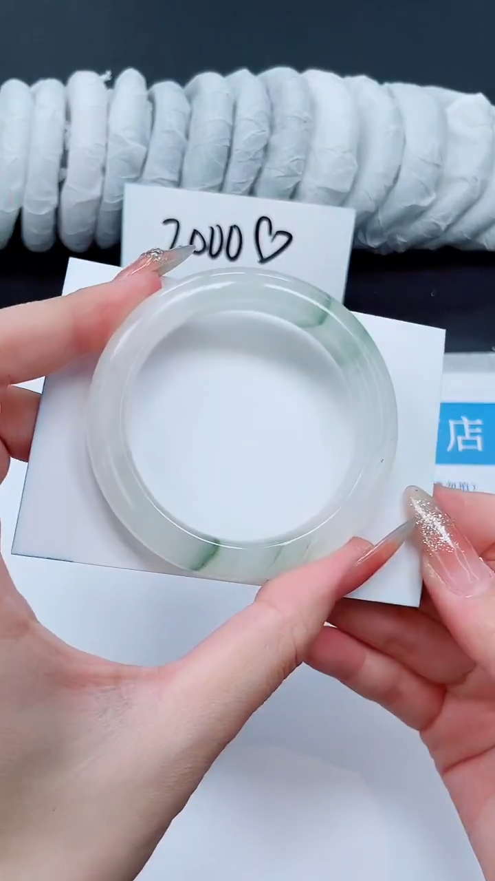 未镶嵌手镯石英质玉A40-51`52`53