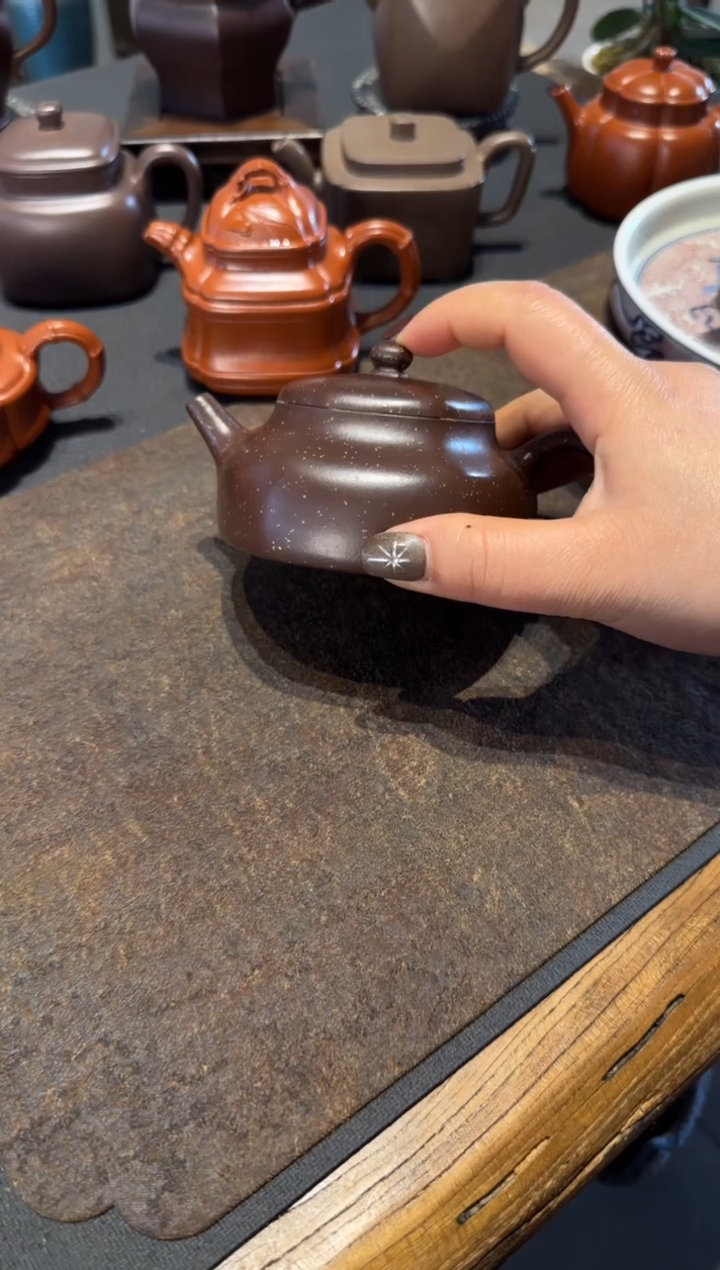 【闪购商品】紫砂茶壶六方静乐 铺砂