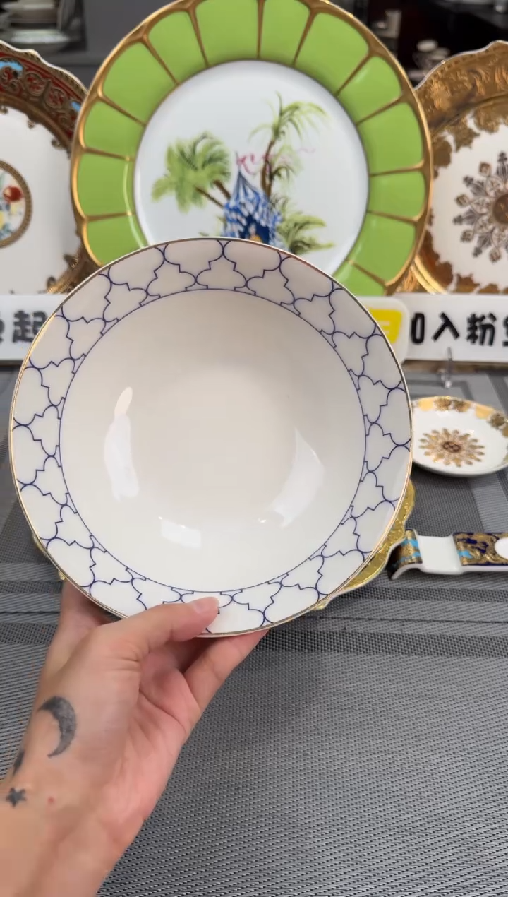 【闪购商品】瓷片7英寸碗福利款