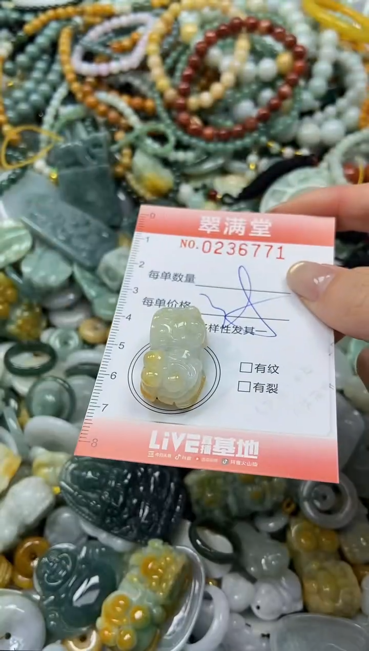 未镶嵌挂件翡翠闪购0236771