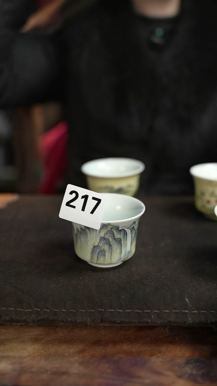【闪购商品】杯217等烟雨陶瓷手作主人杯