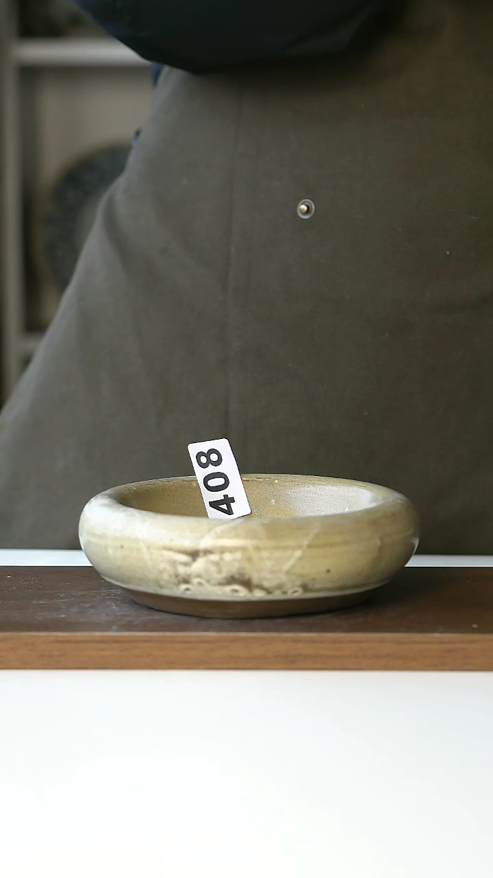 【闪购商品】陶瓷408粗陶瑕疵点心碗15cm@4-2@