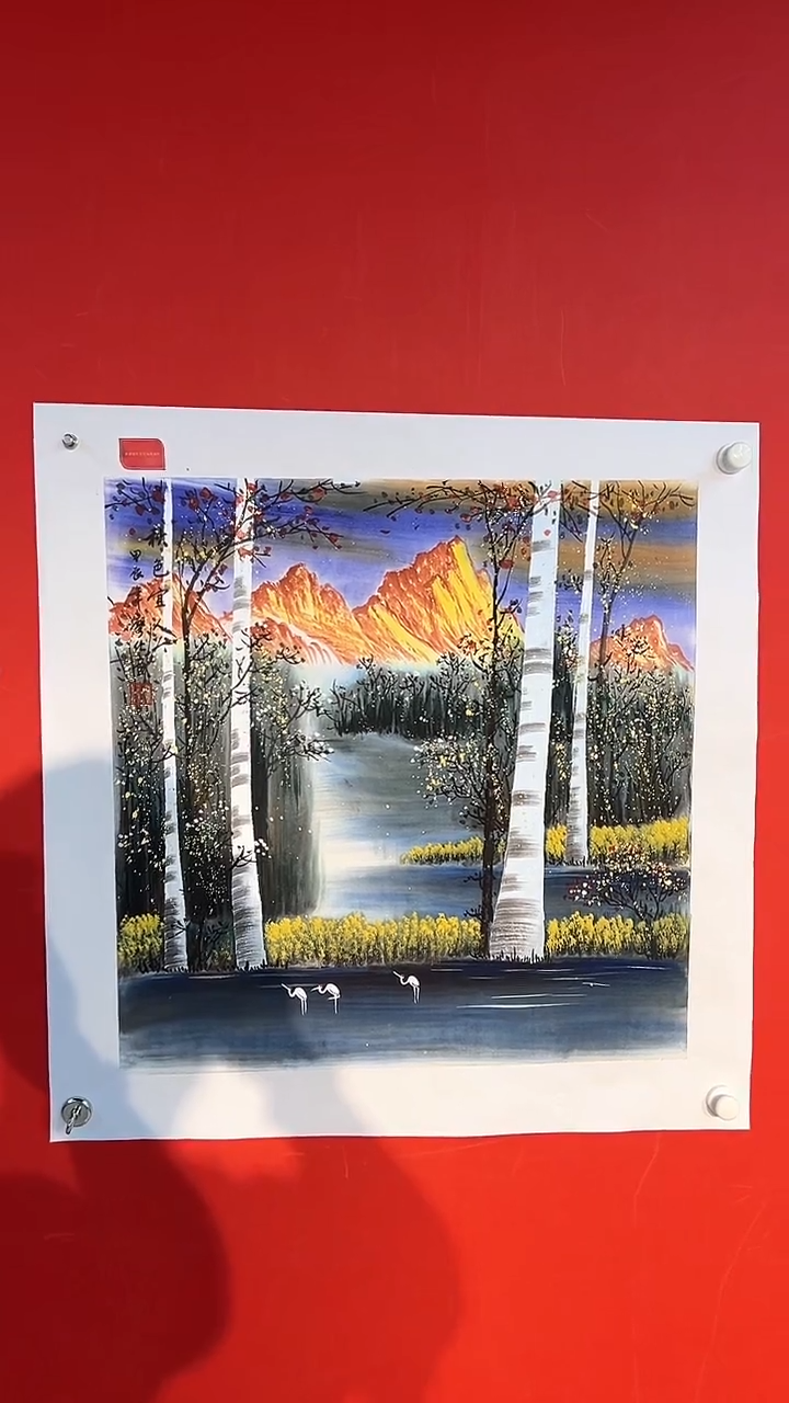 国画廖化老师国画作品