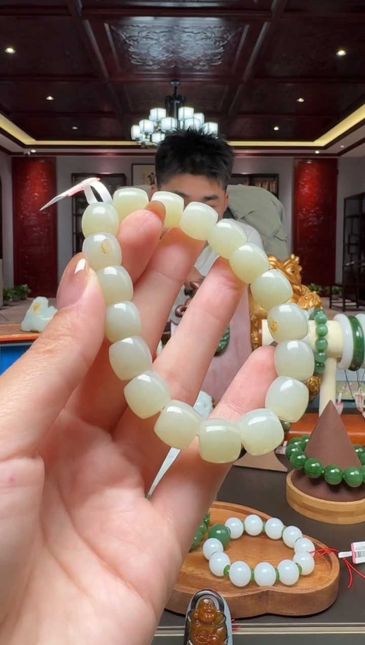 未镶嵌手串和田玉111xjl12