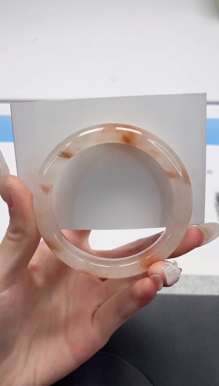 【闪购商品】石英质玉手镯未镶嵌V175-58.2