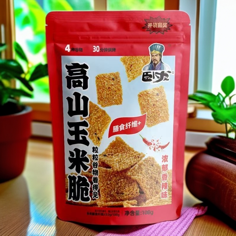 【卧龙】高山玉米脆3包（25年12月21日到期）