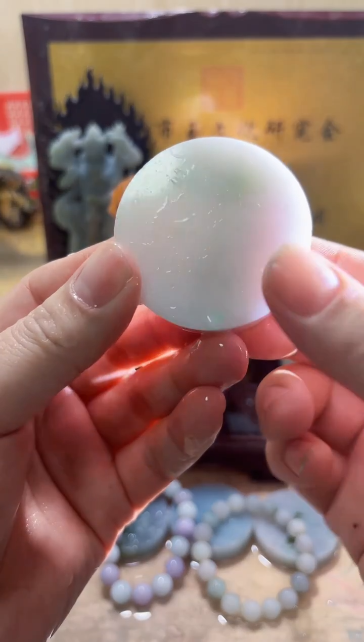 未镶嵌挂件翡翠A货常星7731