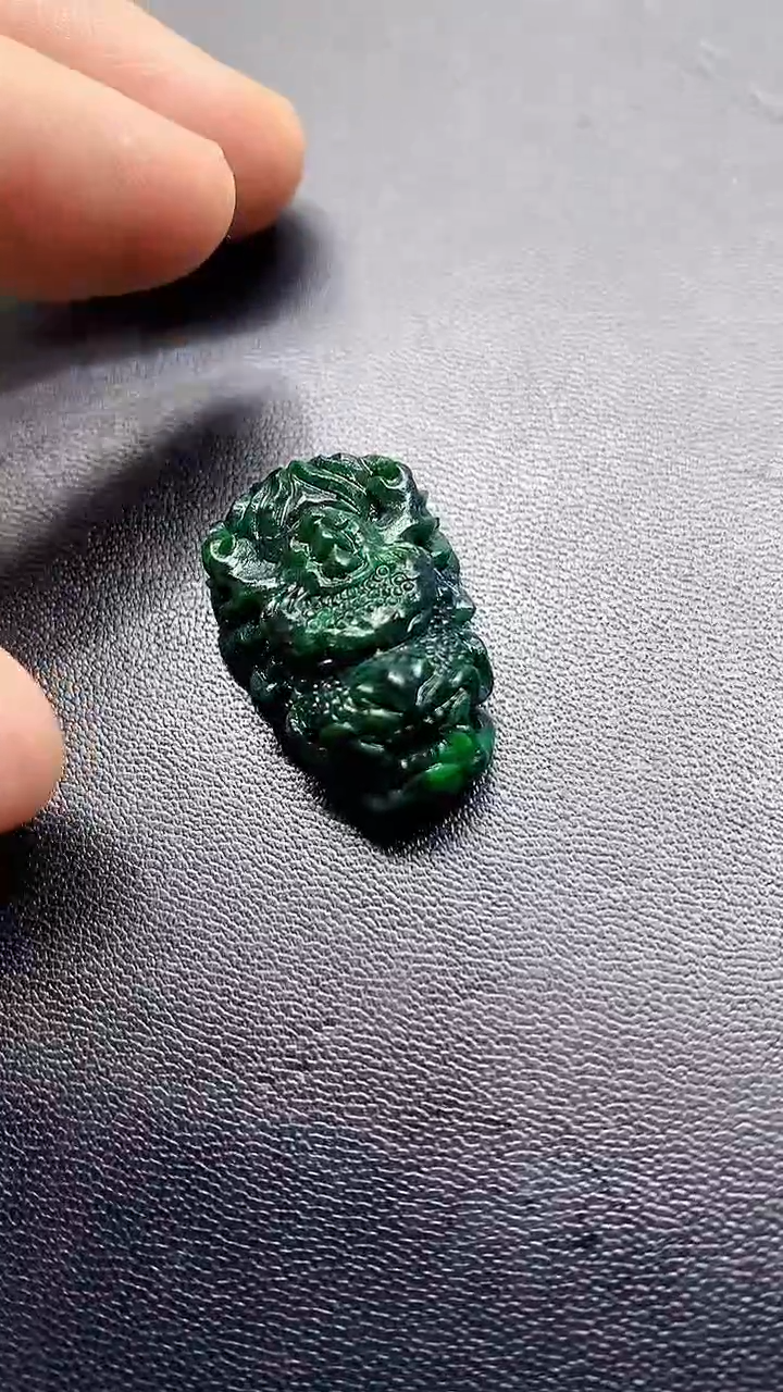 颈饰未镶嵌翡翠天然缅甸a货翡翠
