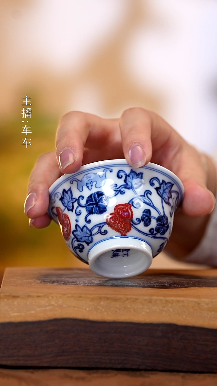 手工瓷器，每只不同 微瑕