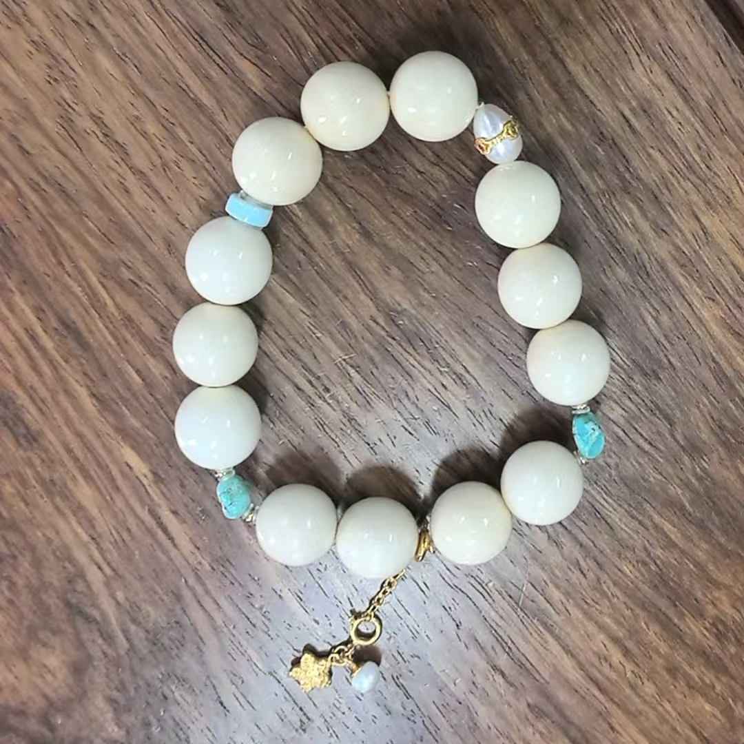 猛犸12mm圆珠单圈手串