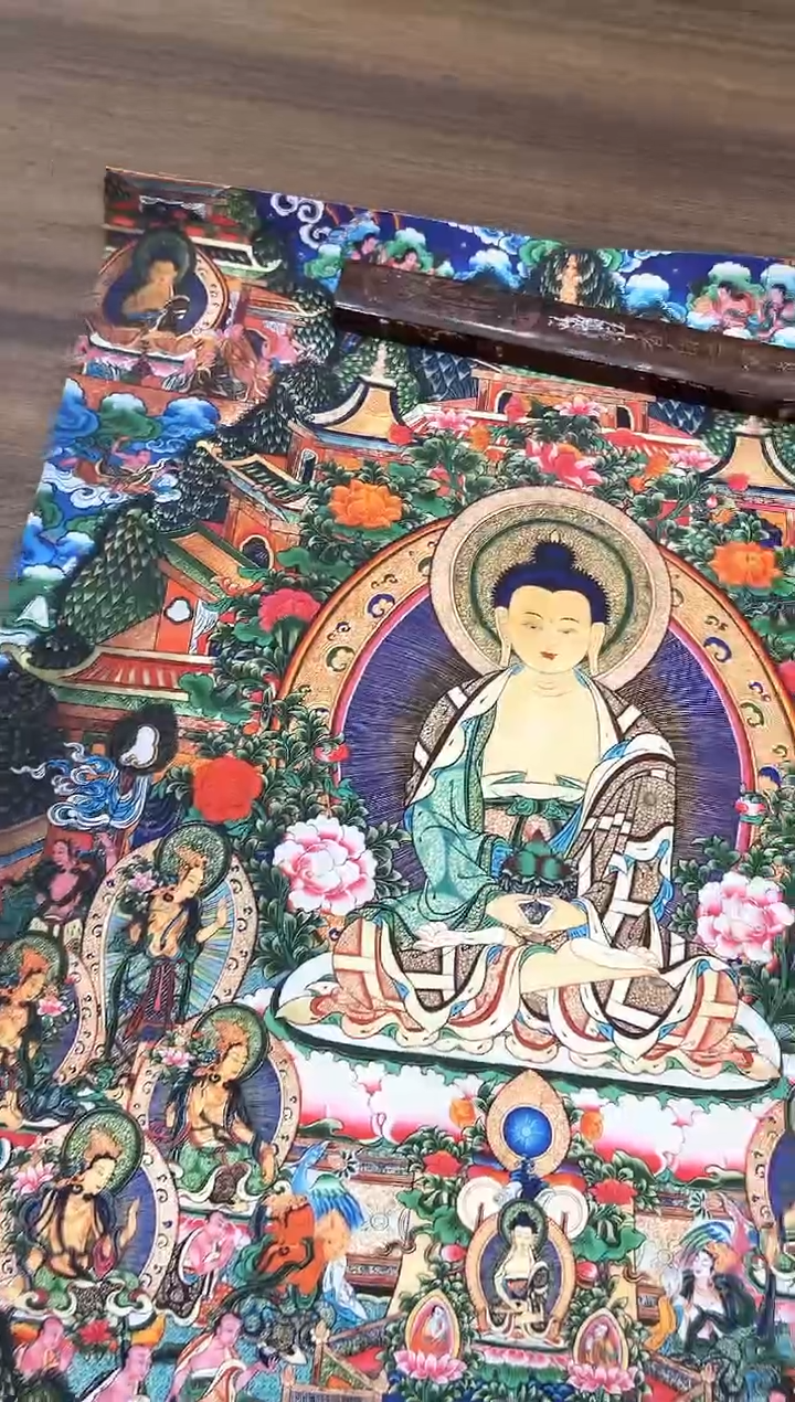 卷轴画唐卡16049