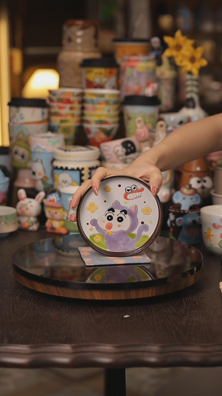 景德镇釉下彩绘设计师款式陶瓷