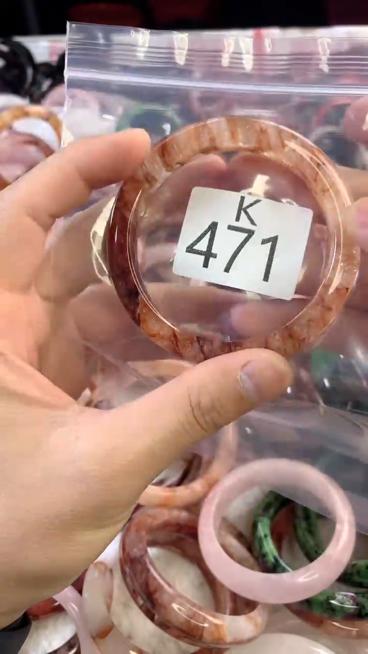水晶手镯K未镶嵌水晶471-60