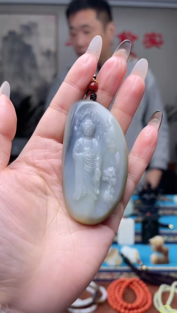 【闪购商品】和田玉挂件未镶嵌1
