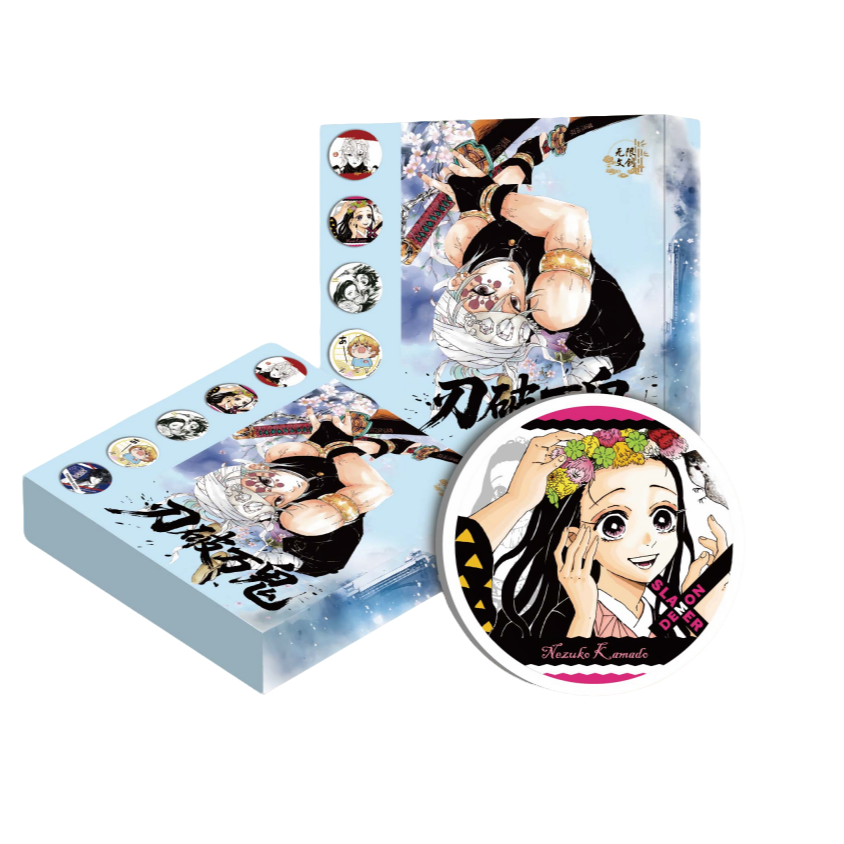 【新人福福】无限文创× 鬼灭之刃《刃破万鬼》陶瓷杯垫 二创盲盒 代拆