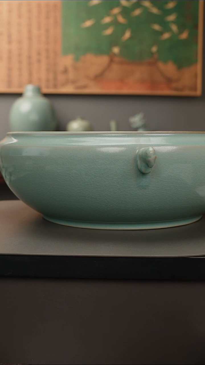 杯仿古釉原矿    茶洗