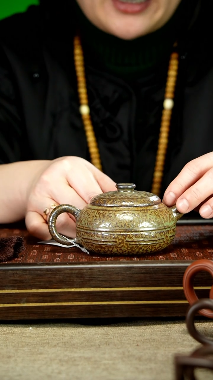 【闪购商品】紫砂茶壶柴烧 老紫泥 璞玉