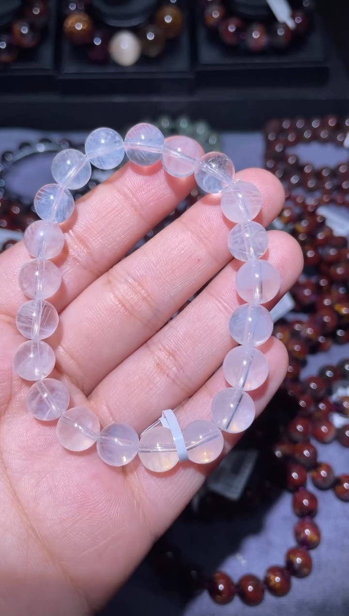 【闪购商品】水晶手链未镶嵌蓝针9mm-