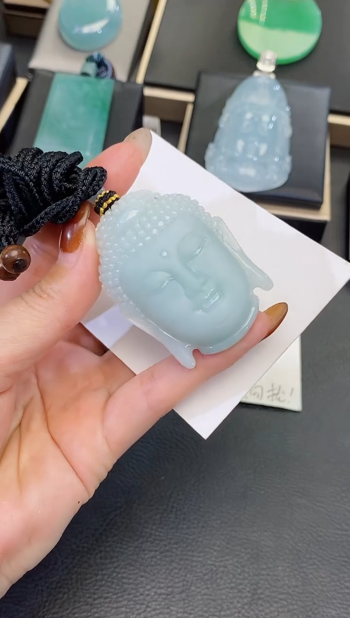 颈饰未镶嵌翡翠缅甸天然翡翠