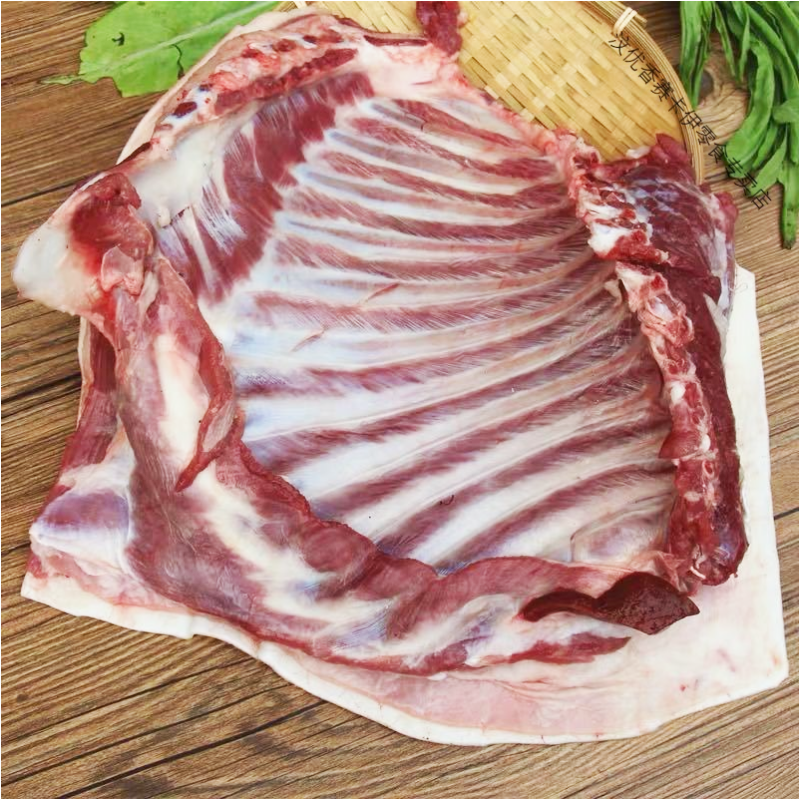手把羊排 小羔羊肋排羊排骨新鲜冷冻烤羊排食材原切羊排手把肉