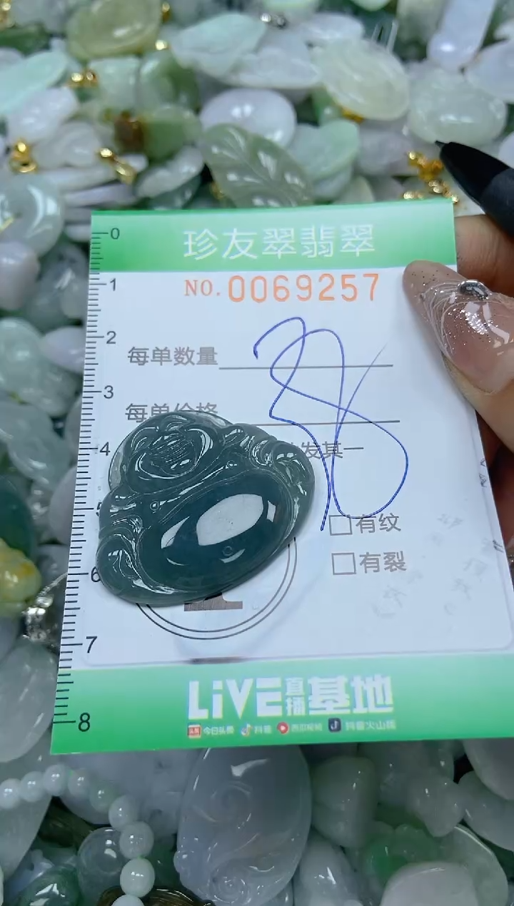 【闪购商品】翡翠颈饰未镶嵌闪购商品0069257