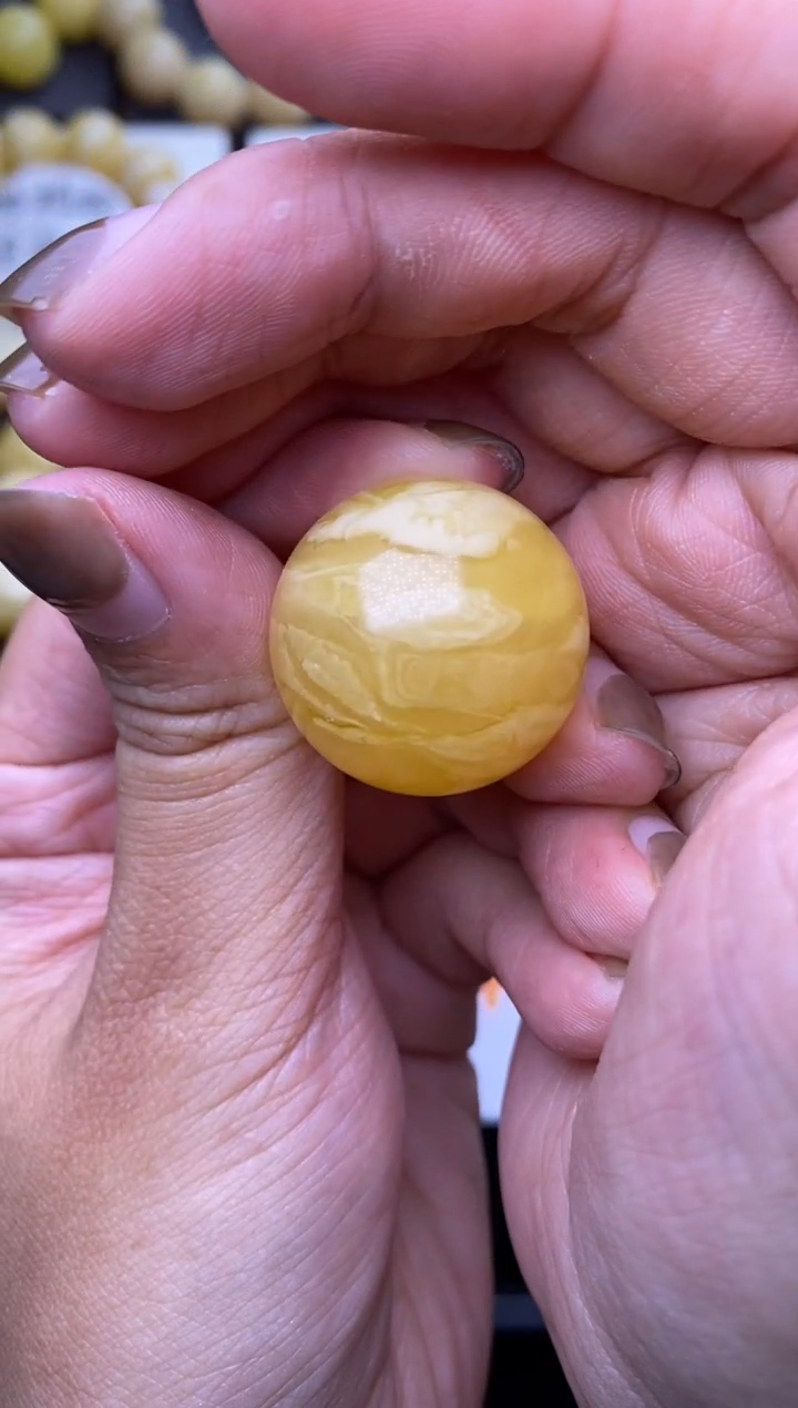 裸石琥珀未镶嵌大小姐珠宝14