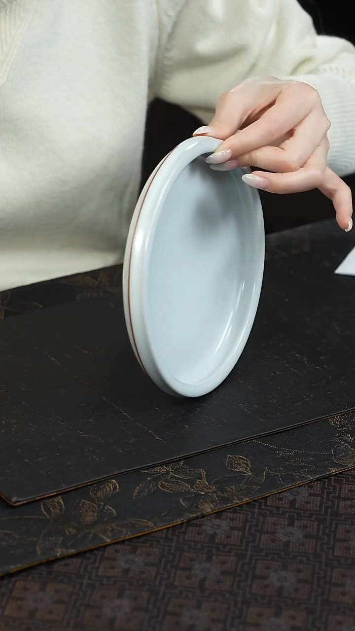 瓷金有光 君则 玉盘壶承