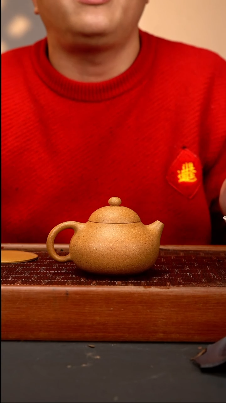 【闪购商品】紫砂茶壶lw  黄金段 文旦