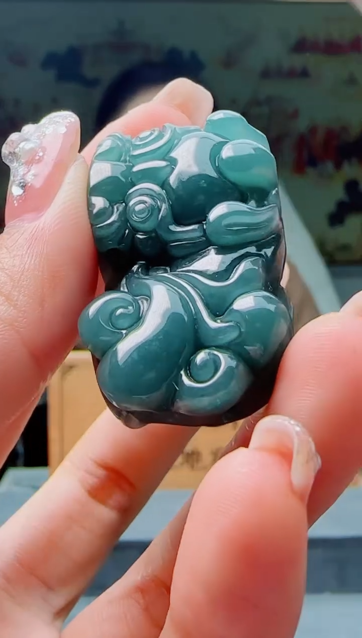 【闪购商品】翡翠颈饰未镶嵌貔貅多样性随机一件发货