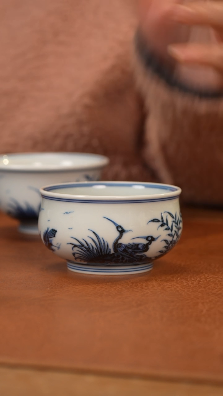 【闪购商品】杯和然珍味白鹭炉式杯