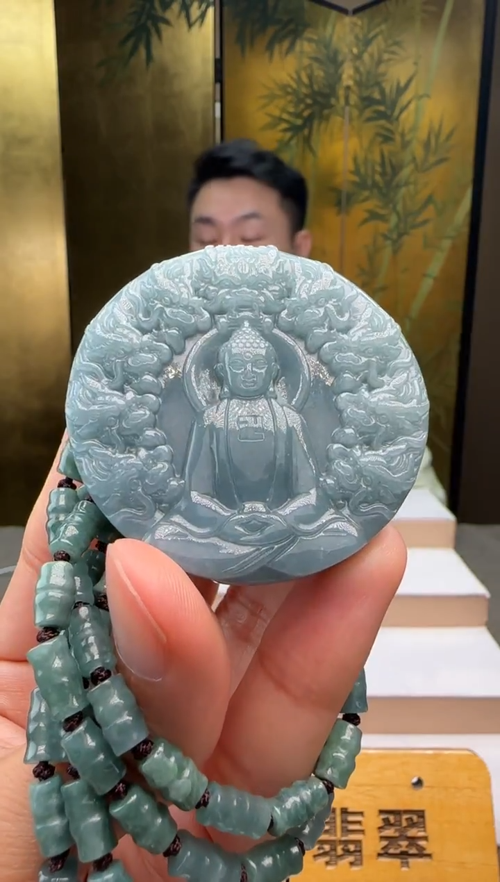 吊坠(赠链)未镶嵌翡翠多样性发其一XM@@60B7J03757